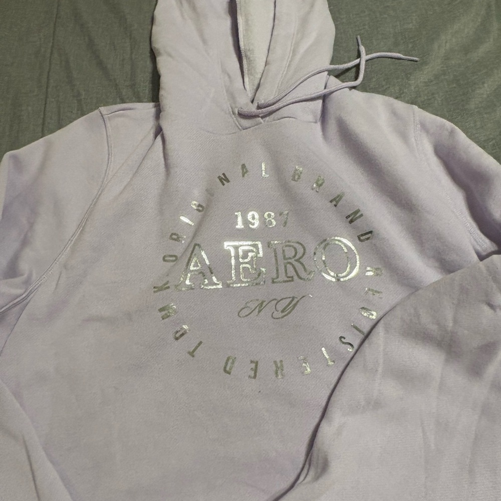Aeropostale Light Purple Hoodie